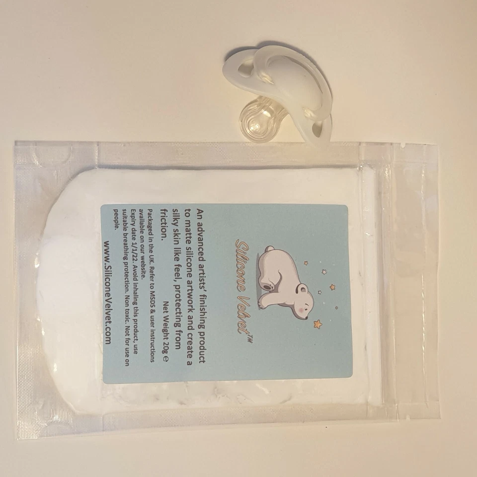 The Original & Best Silicone Velvet (TM) Matte Powder for Silicone Dolls - Image 4 of 4