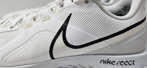 Nike React Infinity Pro White Black Platinum CT6620-105 sz 9.5 Men's Golf Shoes - Picture 8 of 22