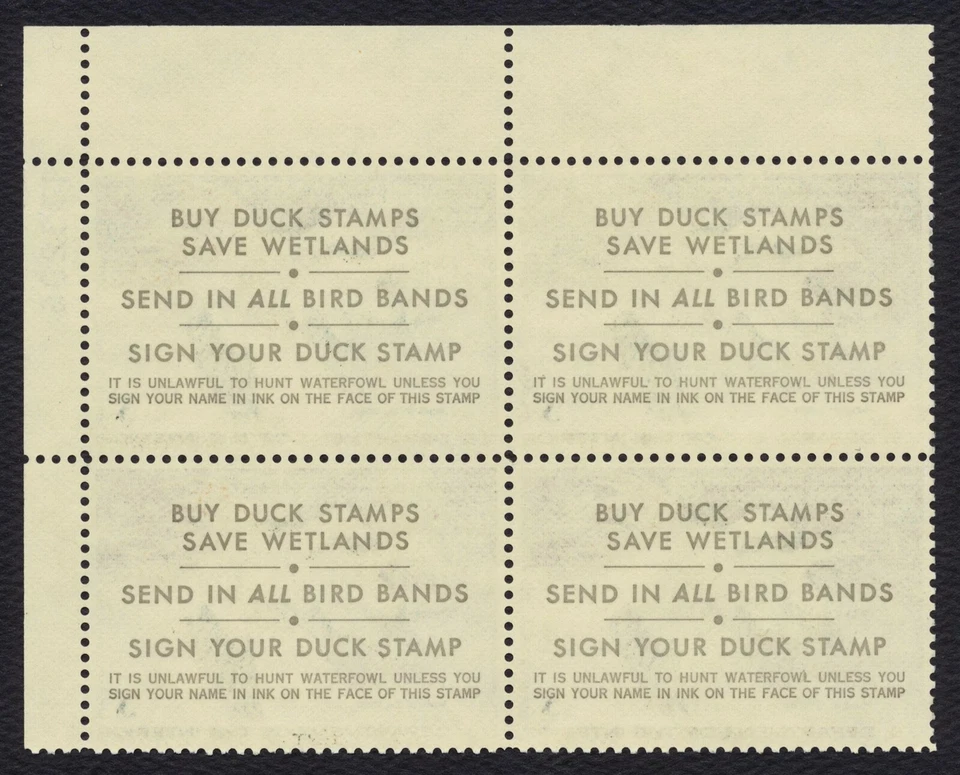 #RW44 $5 Ross' Geese, Plate Block [173206 UR] Mint **ANY 5=FREE SHIPPING** - Image 2 of 2