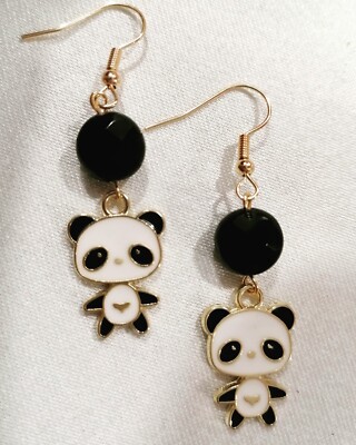 Orecchini panda - Silver Style