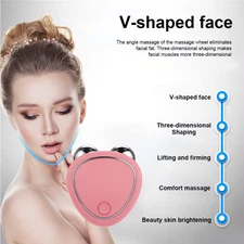 Skindion Levantamiento Microcurrent Face Lifting Massager Face Device Roller