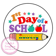 First 1st Day Back To School Nursery Reception Children Kids Sweet Cone Gift