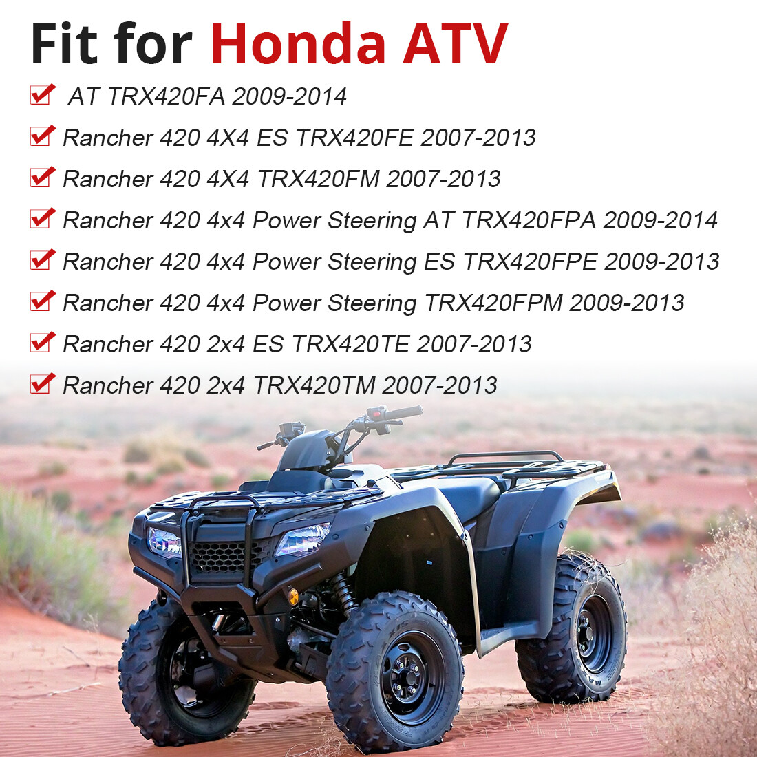 HANDLEBAR 53100-HP5-600 For Honda Rancher 42 2007-2013