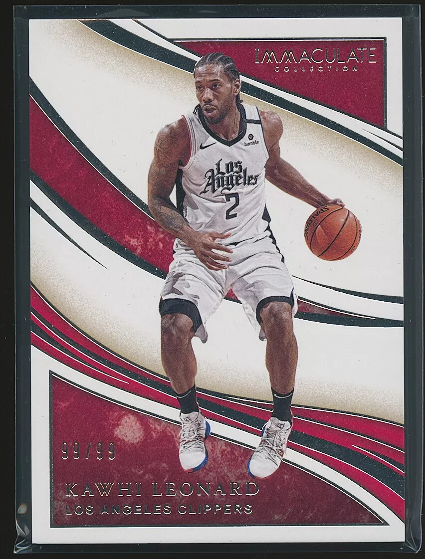 Kawhi Leonard 2019 20 Immaculate Collection 99 99 eBay