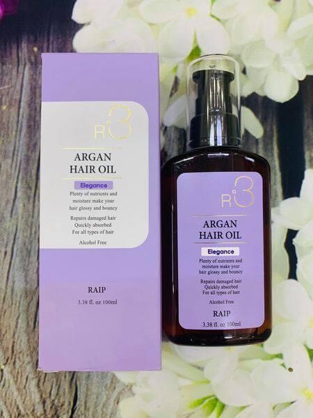 Raip R3 Argan Hair Oil Elegance 100ml Nutrition Moisture Glossy