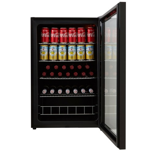 Cookology Under Counter Drinks Fridge 54cm Beer Cooler 159 Cans - Black CBC130BK - Picture 3 of 8