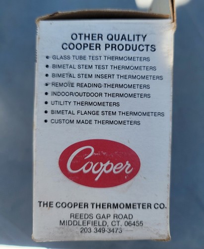 Cooper-Atkins 3210-08 Grill Thermometer Griddle Surface New Sealed Old Stock USA - Picture 2 of 5