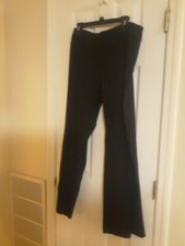 Stretch Women's Black Dress Pants, Size 12