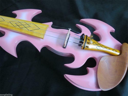 Newly model Solid wood Crazy-1 electric violin 4/4,different color,good sound - Picture 48 of 55