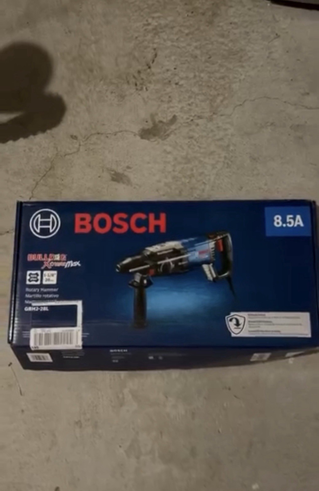 NEW Bosch GBH2-28L Bulldog Xtreme Max 1-1/8-Inch SDS-Plus Rotary Hammer
