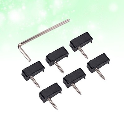  E-Gitarre Headless Triangle Tremolo Bridge Saitenschlösser Saiten Locking Metal
