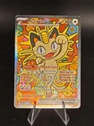 Meowth Ex 121/088 SIR Pokémon Perfect Order Pack Fresh Mint Condition