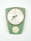 Vintage Kitchen PETER Retro Wall Clock German Ceramic (Junghans era)