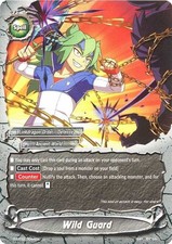 Buddyfight TCG card S-BT02/0044EN U Wild Guard Dimension Destroyer