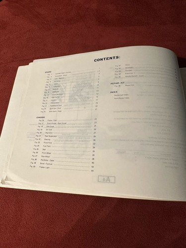 YAMAHA DT 250MX Parts List 1980 Ersatzteil Liste Katalog Heft Brochure - Bild 3 von 5