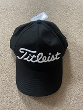 Titleist black cap Golf capBrand new with tags #golfwear #golfcap #blackcap