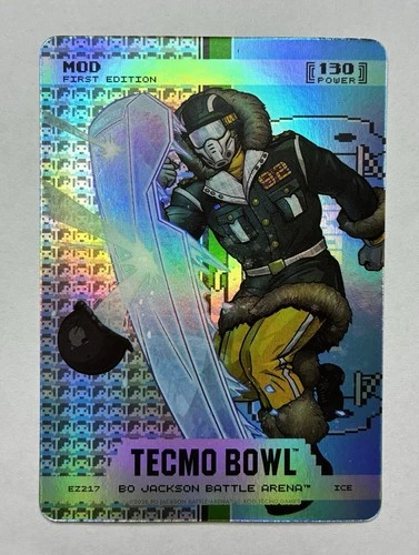 2026 Bo Jackson Battle Arena Tecmo Bowl Endzone Battlefoil MOD