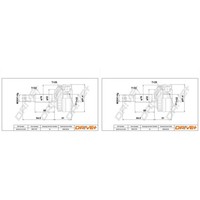 2X Dr!Ve+ Antriebswellengelenk Satz Radseitig Passend FüR Opel Astra Corsa Tigra