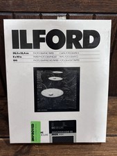 Ilford Multigrade III RC Deluxe 8x10 Photographic Paper Open Box Made In France