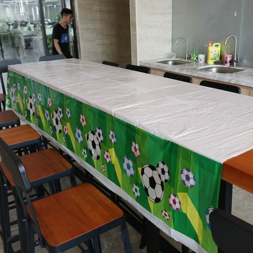 Fußball Tischdecke Kind Baby Partyversorgungen Für Fußballmotiven Tischläufer - Bild 6 von 12