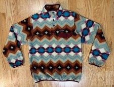 Patagonia Synchilla Snap T Long Sleeve Fleece Pullover Women s XS
