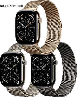 Apple Watch Series 11 Cellular 42mm 46mm Titanium Case Milanese