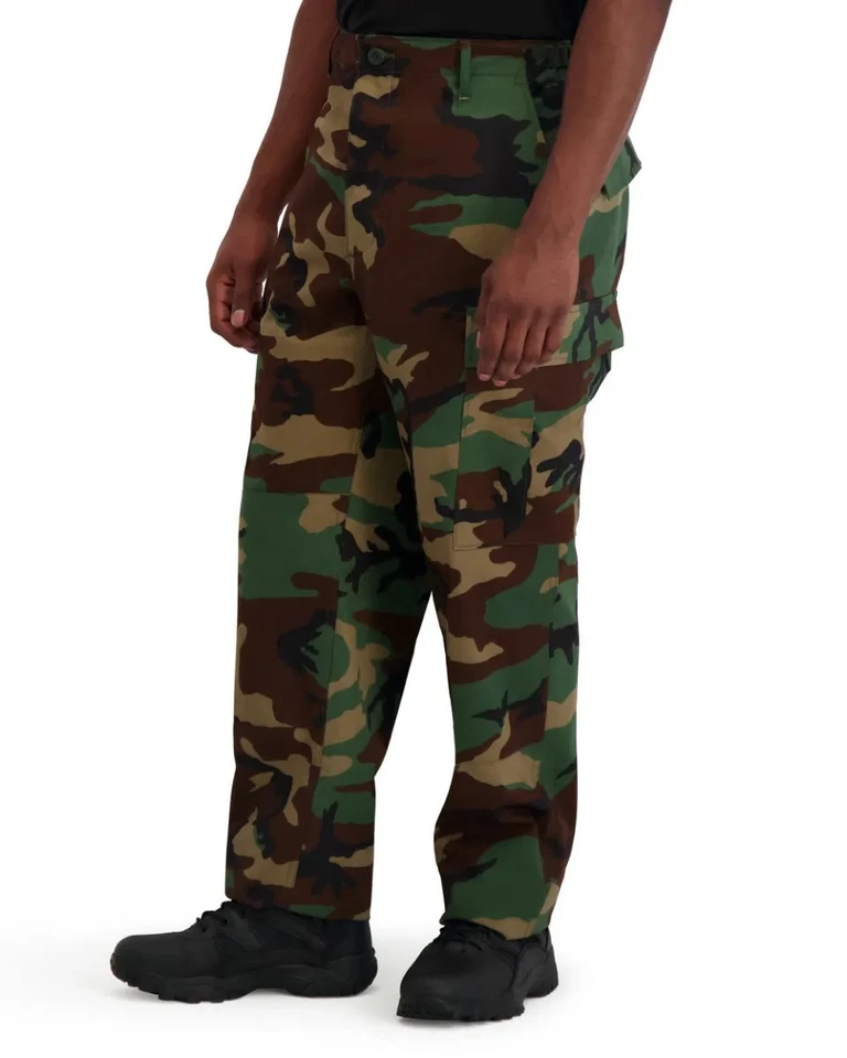 Propper® Uniform BDU Trouser- Button Fly, 100% Cotton Tactical Army Cargo Pants - Image 4 of 4