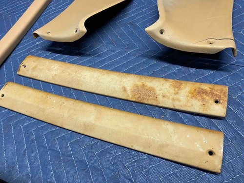 73-80 Chevy GMC Truck HEADLINER TRIM PANEL SET in TAN Square Body Interior 73-87 - Picture 8 of 10