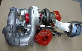 Twin Turbolader BorgWarner (Neuteil) Turbo groß A6510905680; Turbo klein A651...