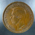 1937 George VI Half Penny — photo from another recent sale
