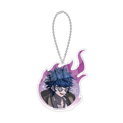 Empty Super Detective Case Files Rain Code Acrylic Keychain 12. Yakou Furio
