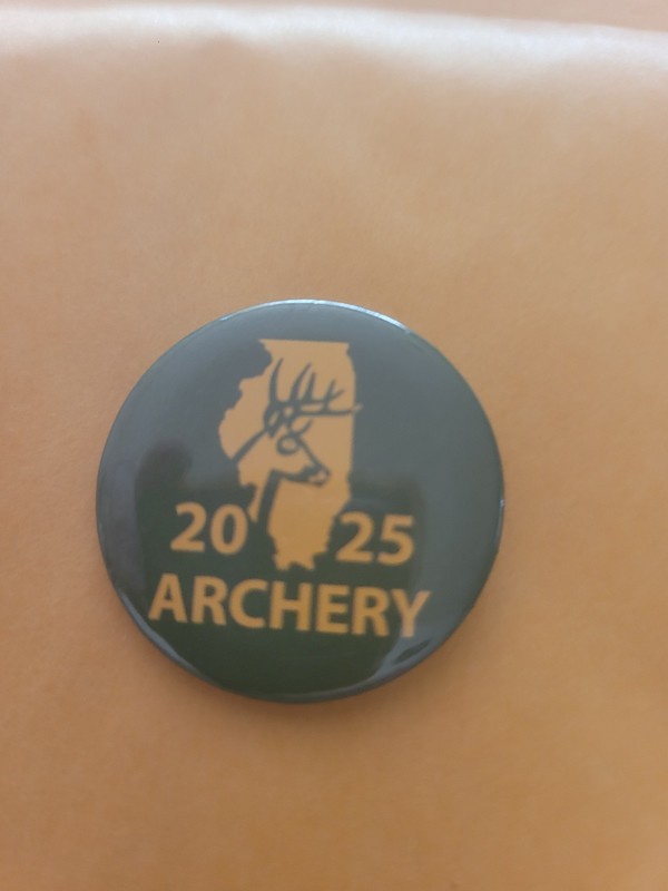 2025 Illinois Deer Harvest Pin  -  Bow Only