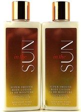 QTY 2 - Bath  Body Works IN THE SUN Body Lotion Cream Moisturizer 8oz