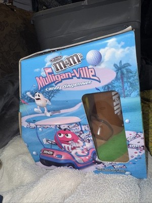 M&M's Golf Mulligan-Ville Candy Dispenser Limited Edition for sale
