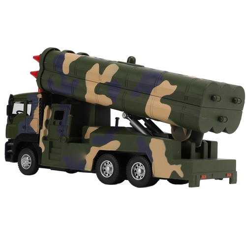 1/50 Militärraketen-Fahrzeug-Modell-Legierung Ziehen Zurück Raketen-Auto- SA - Bild 13 von 24
