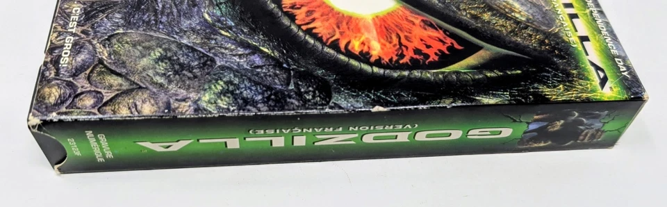 Godzilla VHS (1998) - NTSC - French - VG (Tested) - Image 4 of 4