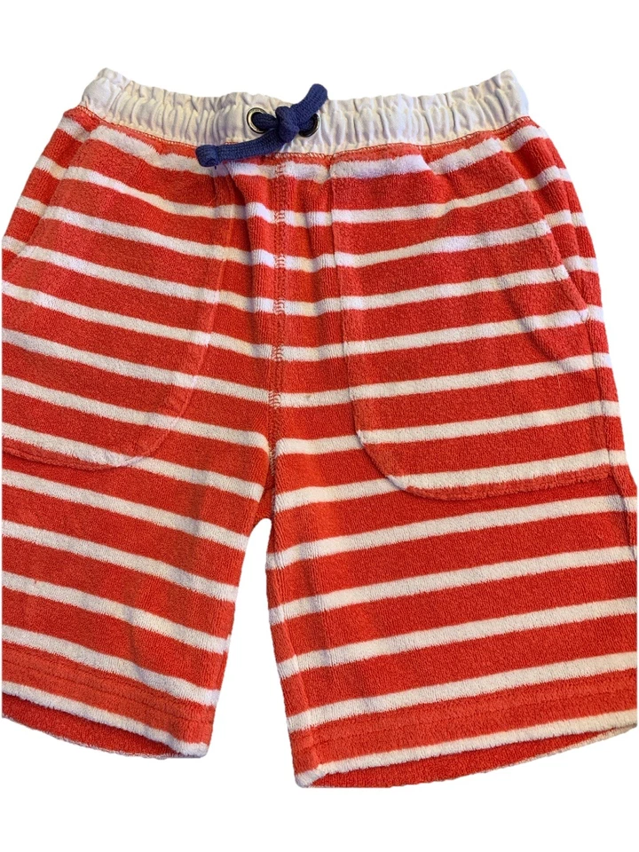Paquete Mini Boden/2 Pantalones Cortos/Pantalones Cortos Largos Tela Terry Talla 7 Años Niños/Niñas Foto 3 de 4