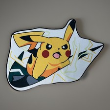 Hand Made Pikachu-Non Slip Carpet Wall Doormat Rug 31 x21