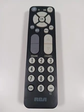 RCA RC27A Digital TV Tuner Converter Box Remote Control - Tested Works