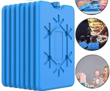 3pcs Reusable Ice Packs – Portable Long-Lasting Coolers for Food Storage - NEW