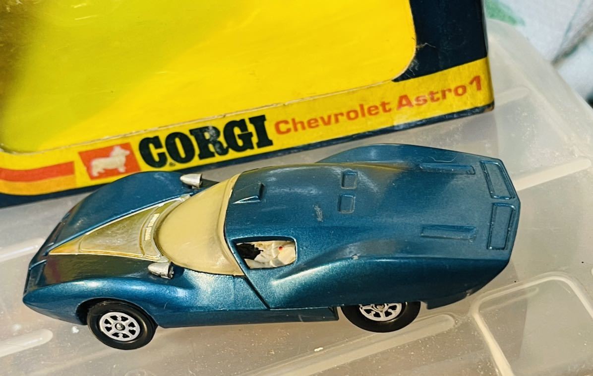 At The Time, Corgi Toys / 347 Chevrolet Astro With Box, Box