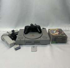 Sony Playstation PS1 Console Bundle w 6 Games  Controller - NO AC ADAPTER