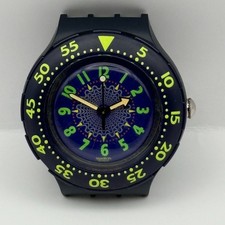 Vintage Swatch Scuba 200 Watch SDN104 Rowing 1992 Swiss 40mm Parts Repair