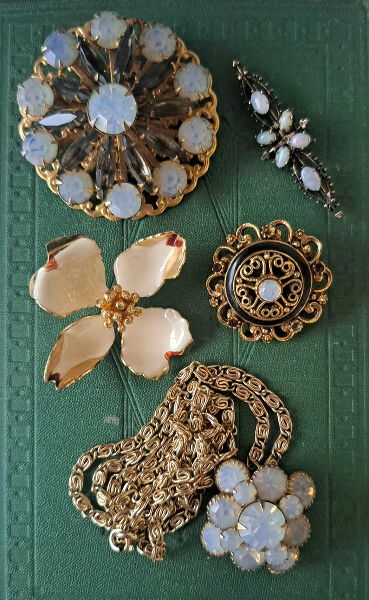 Florenza Signed Vintage & Antique Fashion Brooches & Pins for sale