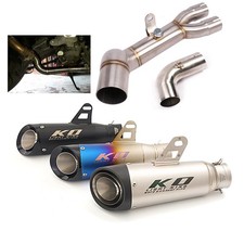 Punta deflettori marmitta tubo attacco centrale scarico slip on per Honda CB1000R 2009-2018