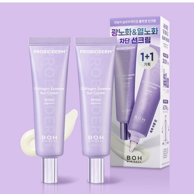Bio Heal Boh Probioderm 1+1 Collagen Essence Sun Cream 50ml SPF50+ PA++++