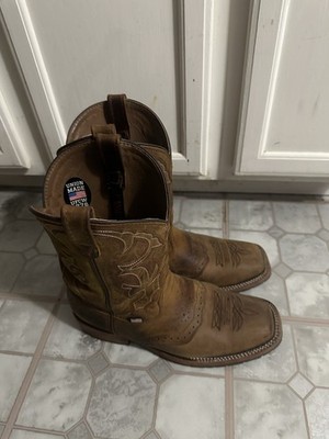 Double-H Boots Jase 12EE Brown Leather Western Boots Men s