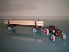 Wiking Deutz Schlepper Traktor mit Langholz-A...