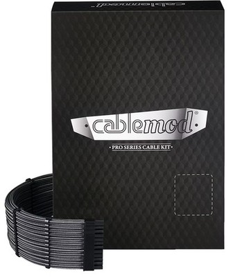 CableMod RT-Series Pro ModMesh Sleeved Cable Kit for ASUS and Seasonic - Carbon.