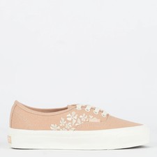 Vans Authentic Reissue 44 Groovy Floral Peach Low Top Sneakers Canvas Shoes